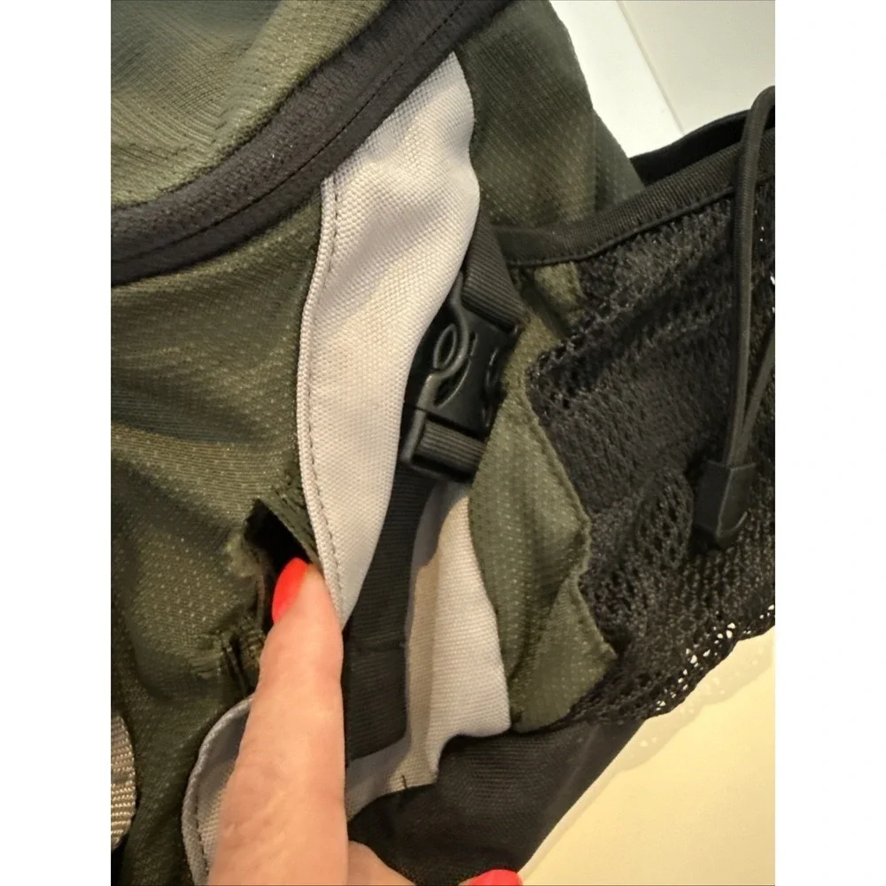 Eddie Bauer Lumber Hiking Waist Pack With 2 H2O Holders Adjustable Straps